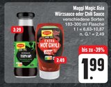 Magic Asia Würzsauce oder Chili Sauce Angebote von Maggi bei E center Bamberg für 1,99 €