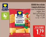 Herzstücke Ciabatta Brötchen Angebote von EDEKA bei Marktkauf Schwabach für 1,79 €
