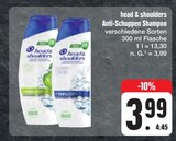 Anti-Schuppen Shampoo im Angebot bei EDEKA in Gera Anti-Schuppen Shampoo Angebote von head & shoulders bei EDEKA Gera für 3,99 €