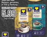 EDEKA Meckenheim - Herzstücke Selection oder Balance, gemahlen, je 500 g Packung Angebot im Prospekt Herzstücke Selection oder Balance, gemahlen, je 500 g Packung bei EDEKA im Meckenheim Prospekt für 5,99 €
