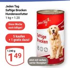 Saftige Brocken Hundenassfutter Angebote von Jeden Tag bei GLOBUS Altenburg für 1,49 €