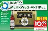 Premium Pilsener im Angebot bei Netto Marken-Discount in Schwabach Premium Pilsener Angebote von Warsteiner bei Netto Marken-Discount Schwabach für 10,99 €