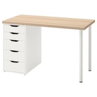 Schreibtisch Eicheneff wlas/weiß im Angebot bei IKEA in Hildesheim Schreibtisch Eicheneff wlas/weiß Angebote von LAGKAPTEN / ALEX bei IKEA Hildesheim für 89,98 €
