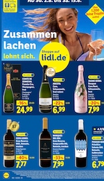 Lidl Wein im Prospekt 