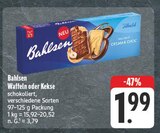 Waffeln oder Kekse Angebote von Bahlsen bei EDEKA Jena für 1,99 €