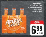 Aperol Spritz im Angebot bei EDEKA in Gera Aperol Spritz Angebote von Aperol Spritz bei EDEKA Gera für 6,99 €