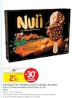 Bâtonnet de crème glacée caramel beurre salé et macadamia d'Australie x4 - Nuii à 2,93 € dans le catalogue Intermarché Hyper