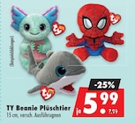 Beanie Plüschtier von TY im aktuellen Mäc-Geiz Prospekt