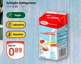 Schlagcreme im Angebot bei GLOBUS in St. Ingbert Schlagcreme Angebote von Schlagfix bei GLOBUS St. Ingbert für 0,89 €