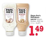 Knoblauch Feinkostsauce Angebote von Papa Joe's bei E center Offenbach für 1,49 €
