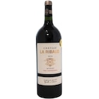 A.O.P. MÉDOC CRU BOURGEOIS 2016 - CHÂTEAU LA RIBAUD à 19,95 € dans le catalogue Carrefour