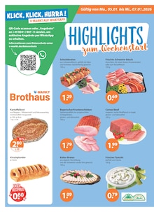 Schweinefleisch im V-Markt Prospekt "V-Markt einfach besser einkaufen" mit 30 Seiten (Augsburg)