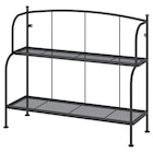 Regal grau für draußen/drinnen 92x76 cm Angebote von LÄCKÖ bei IKEA Voerde für 49,00 €
