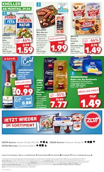 Butter im Kaufland Prospekt "Aktuelle Angebote" mit 44 Seiten (Aachen)