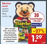 Bärchenwurst Angebote bei Netto Marken-Discount Solingen für 1,29 €
