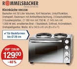 Kleinküche KM3300 Angebote von Rommelsbacher bei V-Markt München für 129,00 €