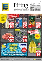 EDEKA Prospekt für Gronau: "Aktuelle Angebote", 28 Seiten, 27.12.2024 - 04.01.2025