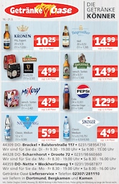 Getränke Oase Prospekt für Oer-Erkenschwick: "Aktuelle Angebote", 1 Seite, 16.03.2026 - 21.03.2026