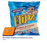 Flipz Cookies & Cream im Action Prospekt Flipz Cookies & Cream von McVitie's im aktuellen Action Prospekt für 1,41 €