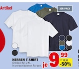 HERREN T-SHIRT Angebote bei E center Ludwigshafen für 9,99 €