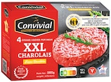 Colruyt Mélisey - Promo Steaks hachés pur bœuf XXL Charolais Promo Steaks hachés pur bœuf XXL Charolais à 7,99 € dans le catalogue Colruyt à Mélisey