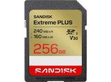EXTREME® PLUS SD UHS-I-KARTE, Speicherkarte, 256 GB, 240 MB/s von SANDISK im aktuellen MediaMarkt Saturn Prospekt für 82,99 €