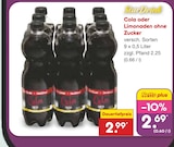 Cola oder Limonaden ohne Zucker Angebote von StarDrink bei Netto Marken-Discount Wegberg für 2,69 €