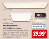 LED-Leuchtpanel mit Farbtonsteuerung bei Lidl im Prospekt "" für 39,99 €