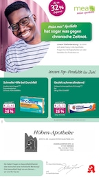 mea - meine apotheke Prospekt für Tönisvorst: "Unsere Juni-Angebote", 4 Seiten, 01.06.2026 - 30.06.2026