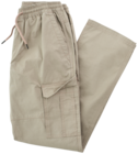 Pantalon taille élastiquée homme - TEX à 11,99 € dans le catalogue Carrefour