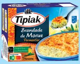 Brandade de Morue MSC Parmentier surgelée - Tipiak - Intermarché Contact à Reims Brandade de Morue MSC Parmentier surgelée - Tipiak en promo chez Intermarché Contact Reims à 1,51 €