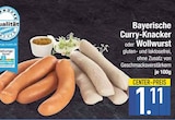 Bayerische Curry-Knacker  im aktuellen EDEKA Prospekt für 1,11 €