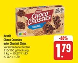 Choco Crossies oder Choclait Chips bei nah und gut im Sebnitz Prospekt für 1,79 €