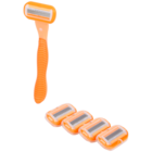 Rasoir avec lames de rechange Silea en promo à 2,59 € chez Action Rasoir avec lames de rechange Silea dans le catalogue Action