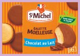Galette moelleuse nappée chocolat au lait - St Michel dans le catalogue Intermarché