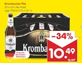 Pils im Angebot bei Netto Marken-Discount in Frechen Pils Angebote von Krombacher bei Netto Marken-Discount Frechen für 10,49 €