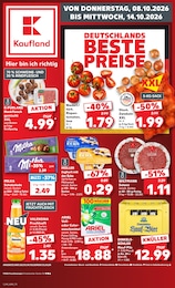 Kaufland Prospekt für Dinkelsbühl: "Hier bin ich richtig", 70 Seiten, 08.10.2026 - 14.10.2026
