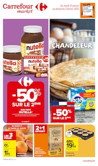 Prospectus Carrefour Market de la semaine "Carrefour market" avec 1 pages, valide du 21/01/2025 au 02/02/2025 pour Mantes-la-Jolie et alentours