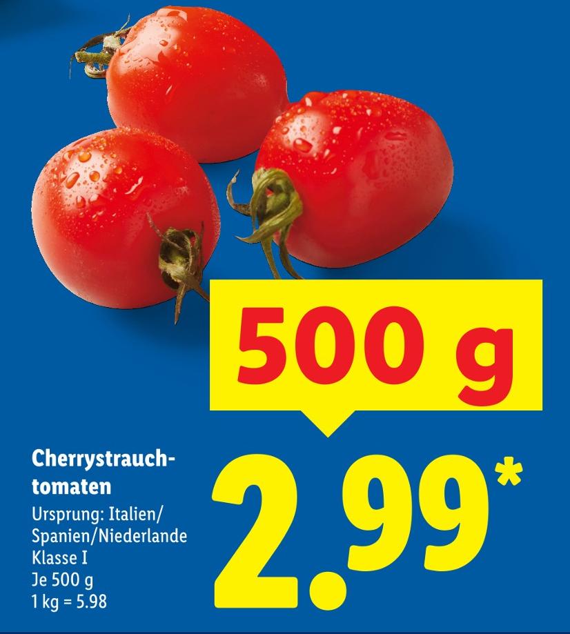 Cherrystrauch-Tomaten