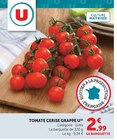 Tomate cerise grappe - U - Hyper U à Sarcelles Tomate cerise grappe - U en promo chez Hyper U Sarcelles à 2,99 €