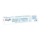 75 sacs de congélation à lien - SIMPL - Carrefour Market à Pessac 75 sacs de congélation à lien - SIMPL en promo chez Carrefour Market Pessac à 1,55 €