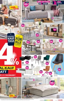 Couch im Höffner Prospekt "44% PERSONAL-KAUF RABATT" mit 4 Seiten (Dresden)