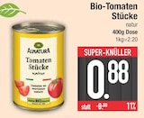 Bio-Tomaten Stücke im EDEKA Prospekt Bio-Tomaten Stücke von Alnatura im aktuellen EDEKA Prospekt für 0,88 €
