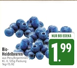 Bio-Heidelbeeren von Edeka im aktuellen EDEKA Prospekt für 1,99 €