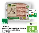 Frische grobe Bratwurst Angebote von Bioland bei Marktkauf Göppingen für 6,49 €