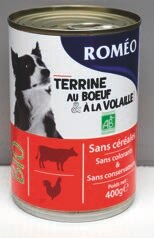 Terrine Bio pour chien - Aldi à Neuilly-sur-Seine Terrine Bio pour chien en promo chez Aldi Neuilly-sur-Seine à 1,19 €