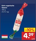 Echt ungarische Salami im Angebot bei Netto Marken-Discount in Lippstadt Echt ungarische Salami Angebote bei Netto Marken-Discount Lippstadt für 4,29 €