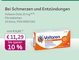 mea - meine apotheke - Voltaren Dolo 25 mg Angebot im Prospekt Voltaren Dolo 25 mg bei mea - meine apotheke im Prospekt "" für 11,29 €