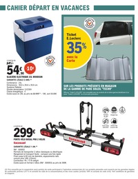 Offre Camping dans le catalogue E.Leclerc du moment à la page 5