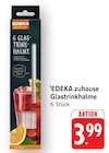 E center - Glastrinkhalme Angebot im Prospekt Glastrinkhalme bei E center im Prospekt "" für 3,99 €